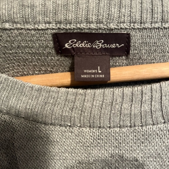 Eddie Bauer Women Long Sleeves Camouflage Sweater - Picture 8 of 11